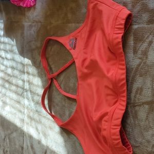 Reebok Speedwick Orange sports Bra size L